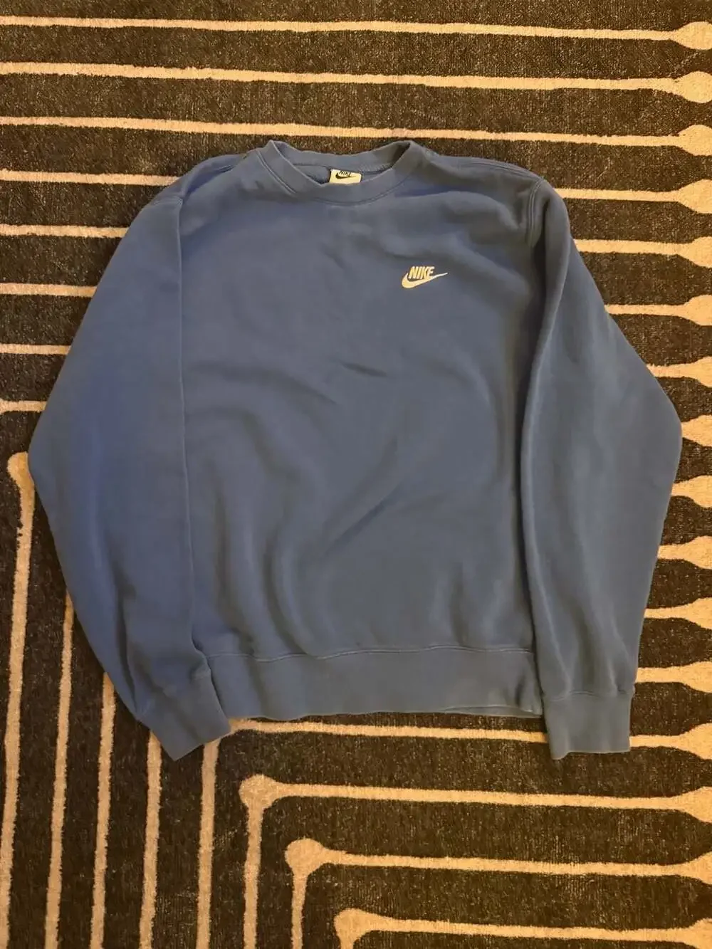 Nike Sportswear Club Fleece Crewneck Sweatshirt in Blue